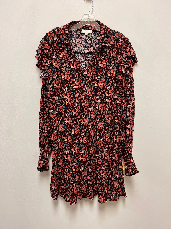 Dress Casual Short By Umgee In Floral Print, Size: M