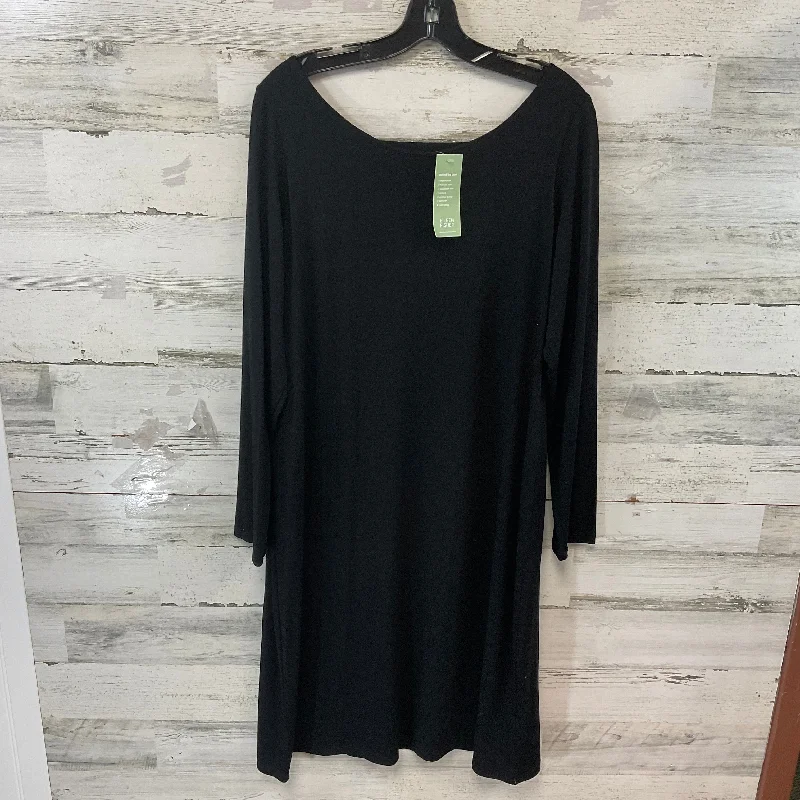 Dress Work By Eileen Fisher In Black, Size: L