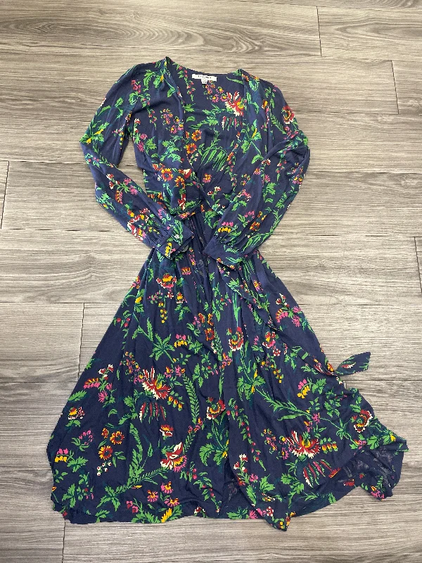 Dress Casual Maxi By Lk Bennett In Floral Print, Size: 4