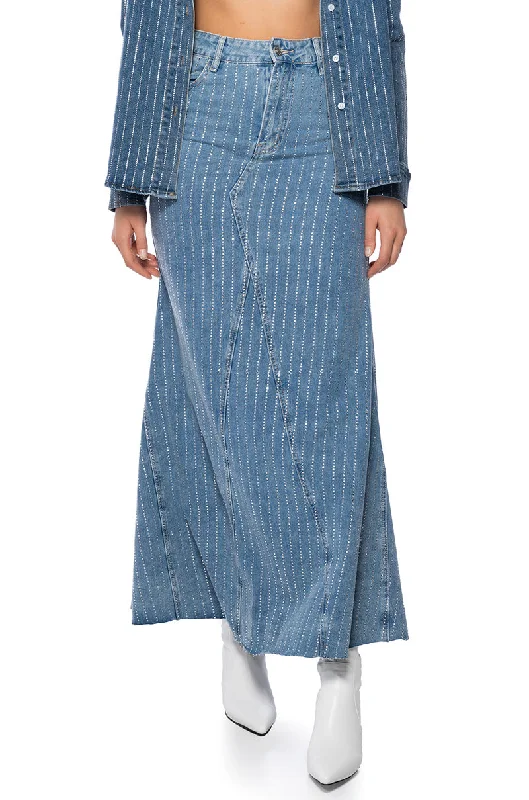 HEAVY HITTER DENIM SKIRT