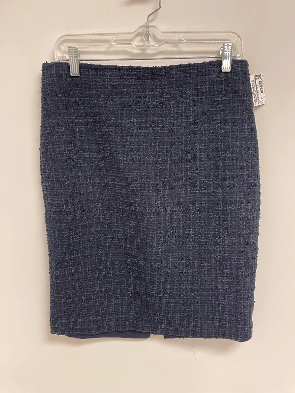 Skirt Mini & Short By Ann Taylor In Navy, Size: 10