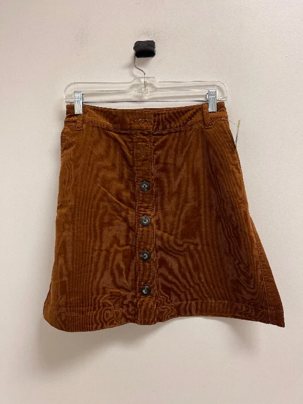 Skirt Mini & Short By Cabi In Brown, Size: 14