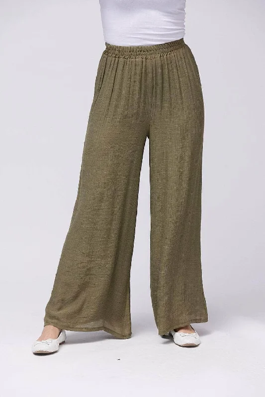 Saloos Double Layer Wide Leg Floaty Trousers