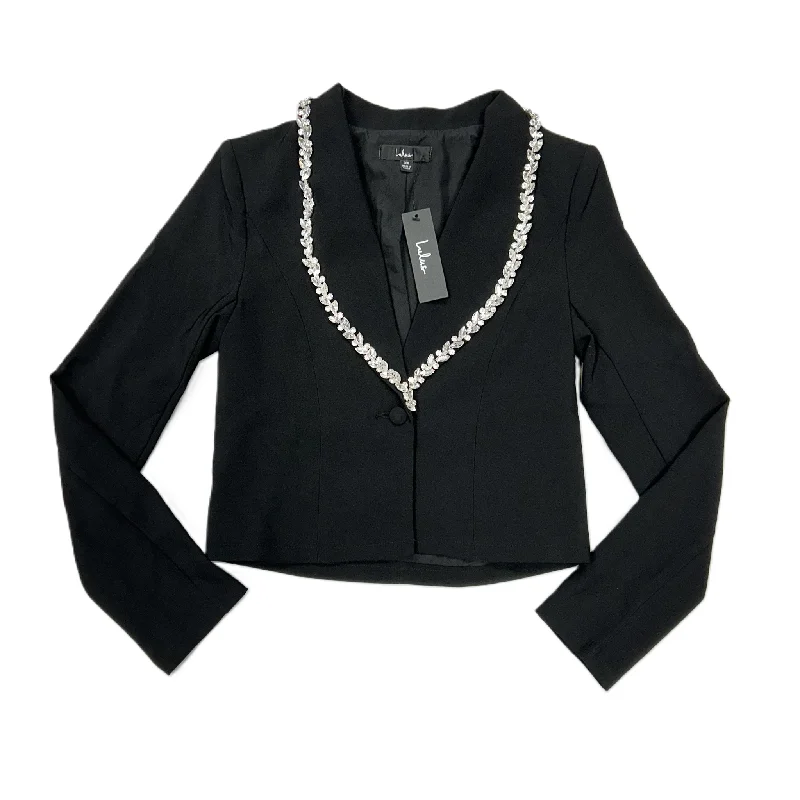 Blazer By Lulus In Black & Silver, Size: Xs