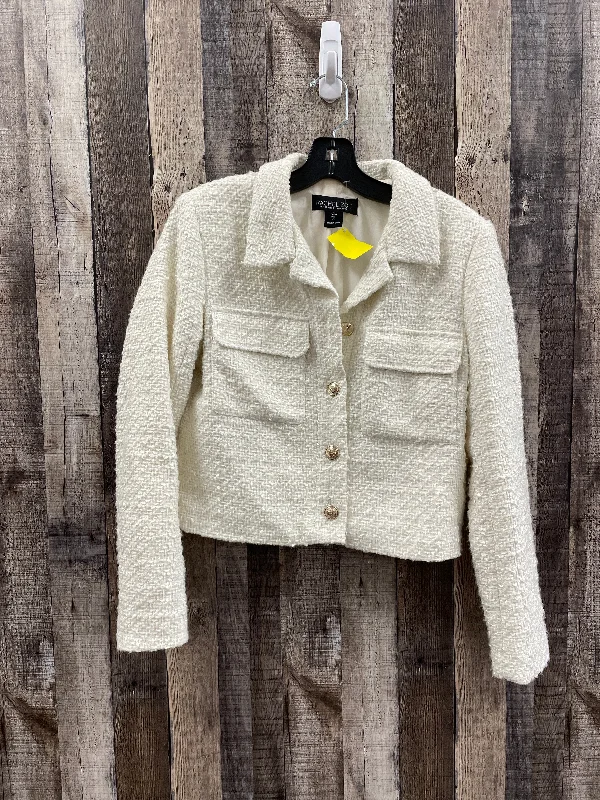 Blazer By Rachel Zoe In Cream, Size: S