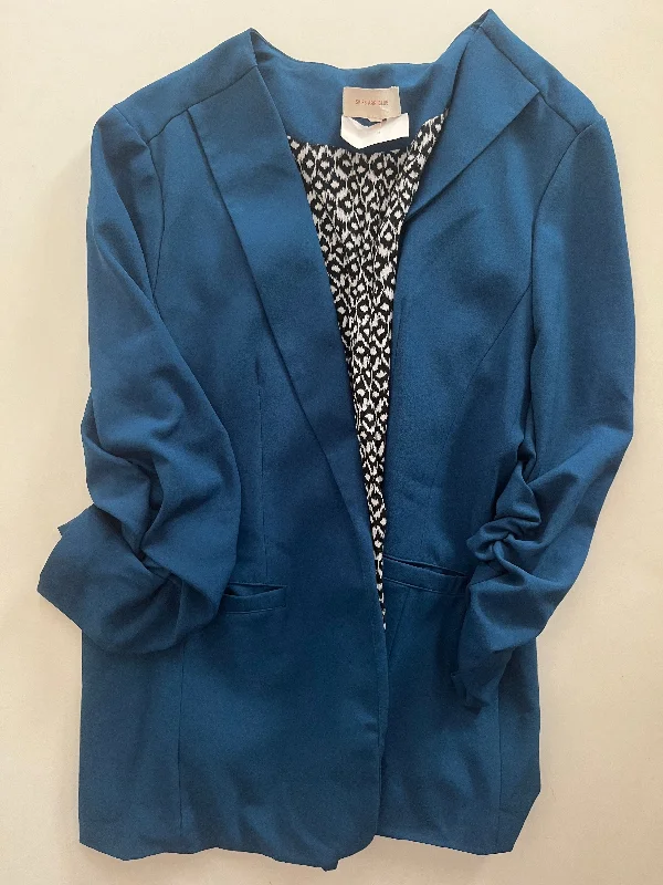 Blazer By Skies Are Blue In Teal, Size: Xl