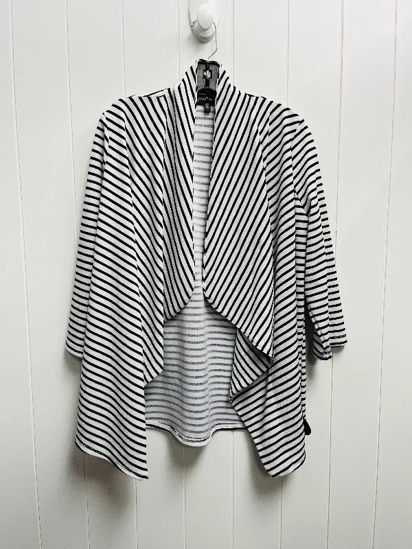 Blazer By Slinky Brand In Black & White, Size: L