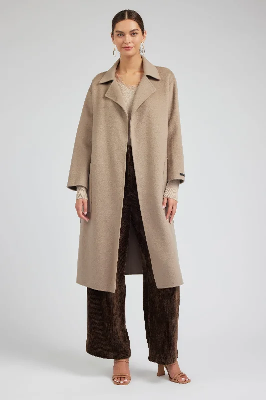 Oversized Belted Wool Coat