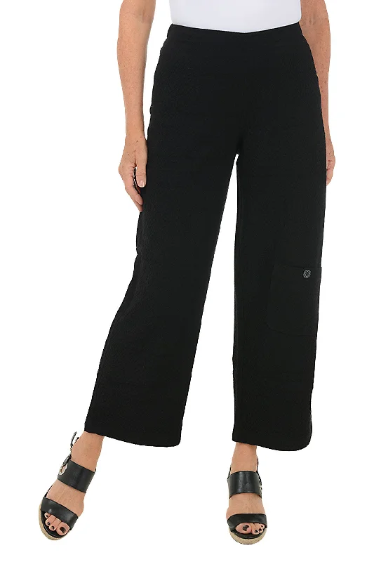 Single Cargo Pocket Crinkle Pant