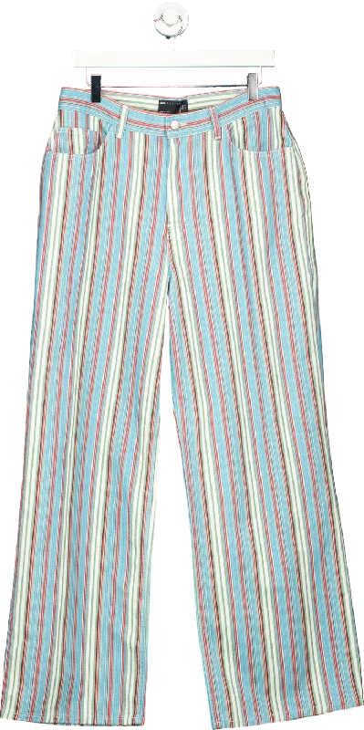 ASOS Multicolour Striped Trousers UK 12